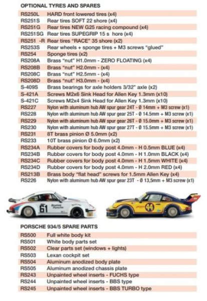 Revo Slot 1/32 Porsche 934 Nr. 8